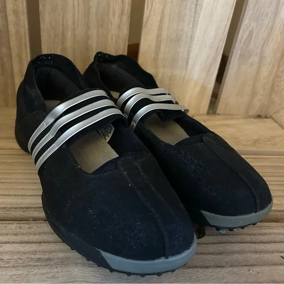 adidas gazelle silver green womens Adidas Adipure Sport 2.0 Black Womens Golf Shoes main image 0